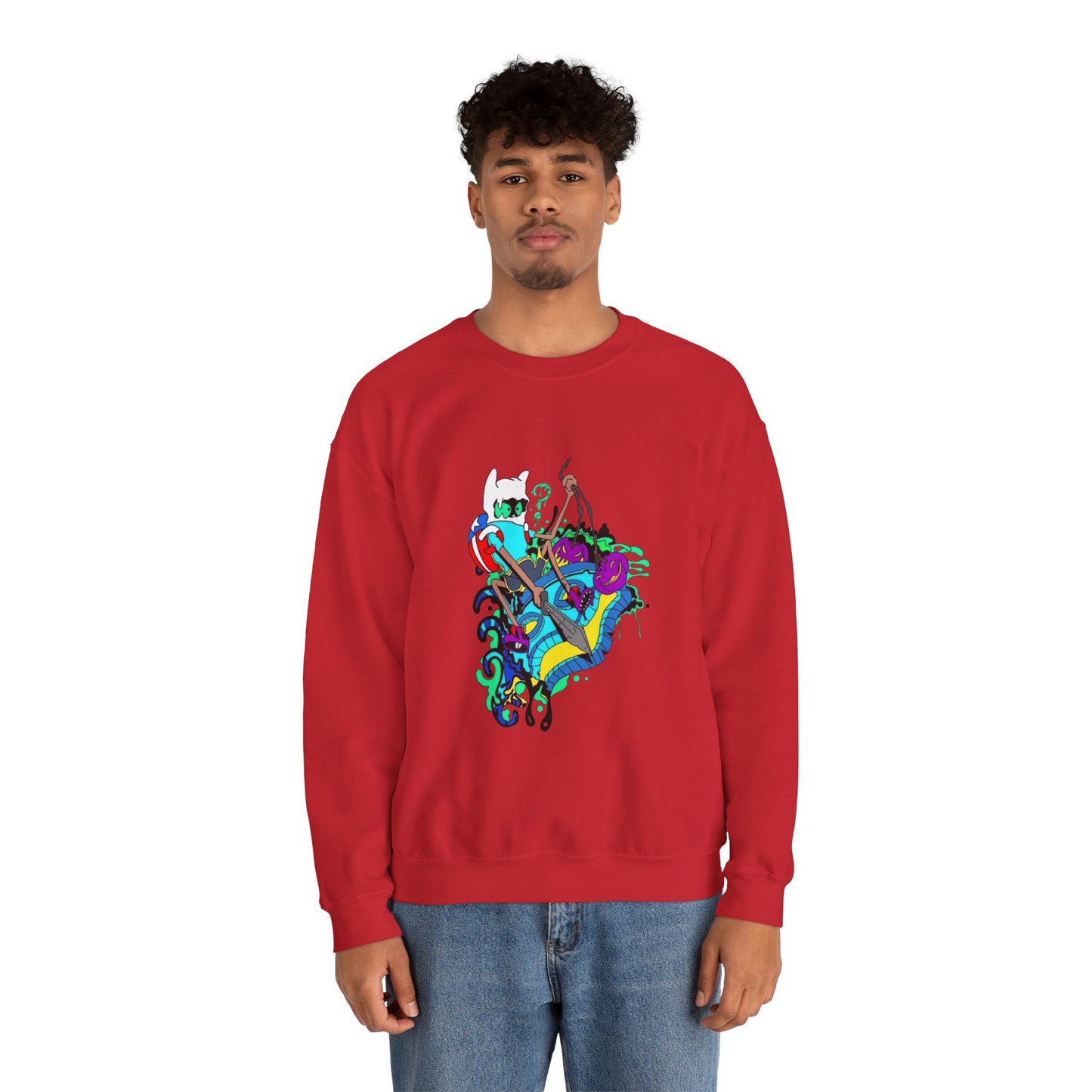 Puerto Rico Man Crewneck Sweatshirt