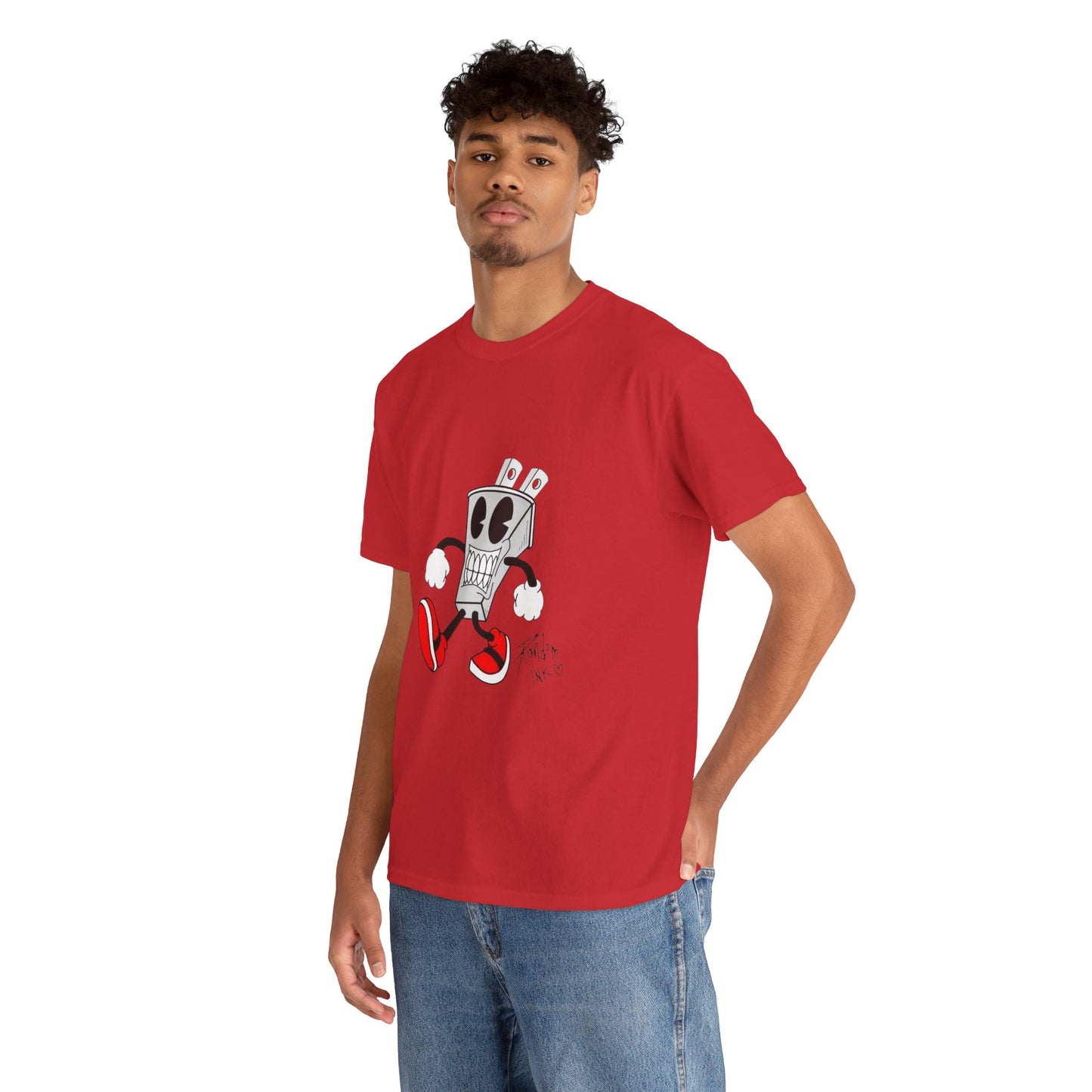 Graphic Tee - The Walking PLUG Design