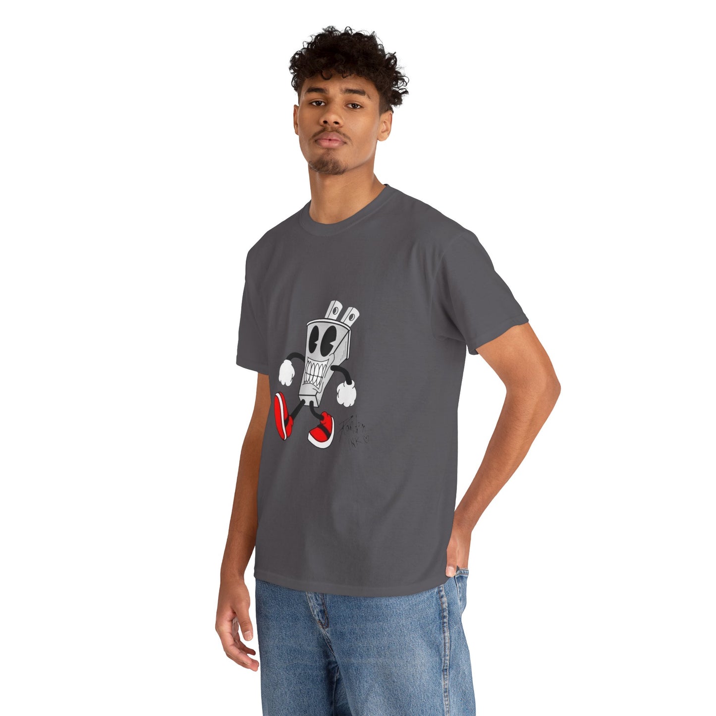 Graphic Tee - The Walking PLUG Design