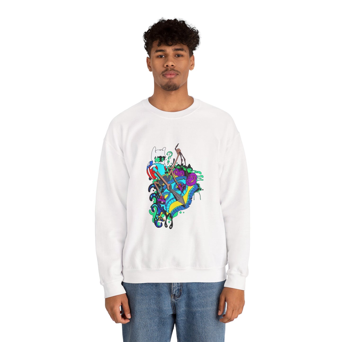 Puerto Rico Man Crewneck Sweatshirt