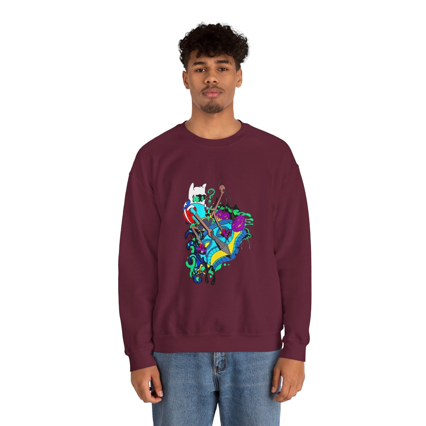 Puerto Rico Man Crewneck Sweatshirt